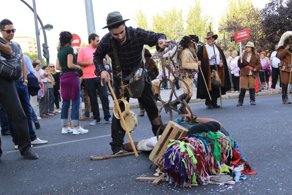 Desfile de mascaradas en Zamora