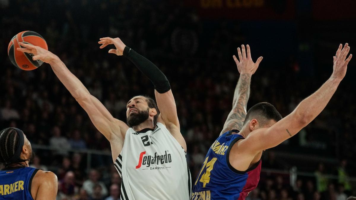 Shengelia, la pasada campaña contra el Barça