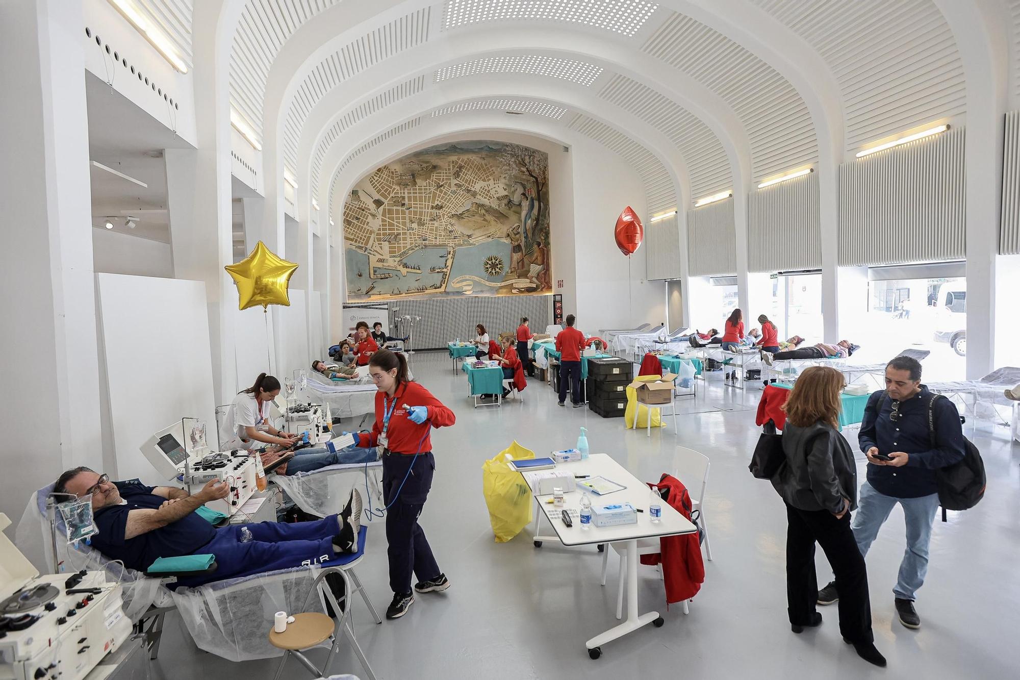 Maratón de donación de sangre en el Espacio Séneca