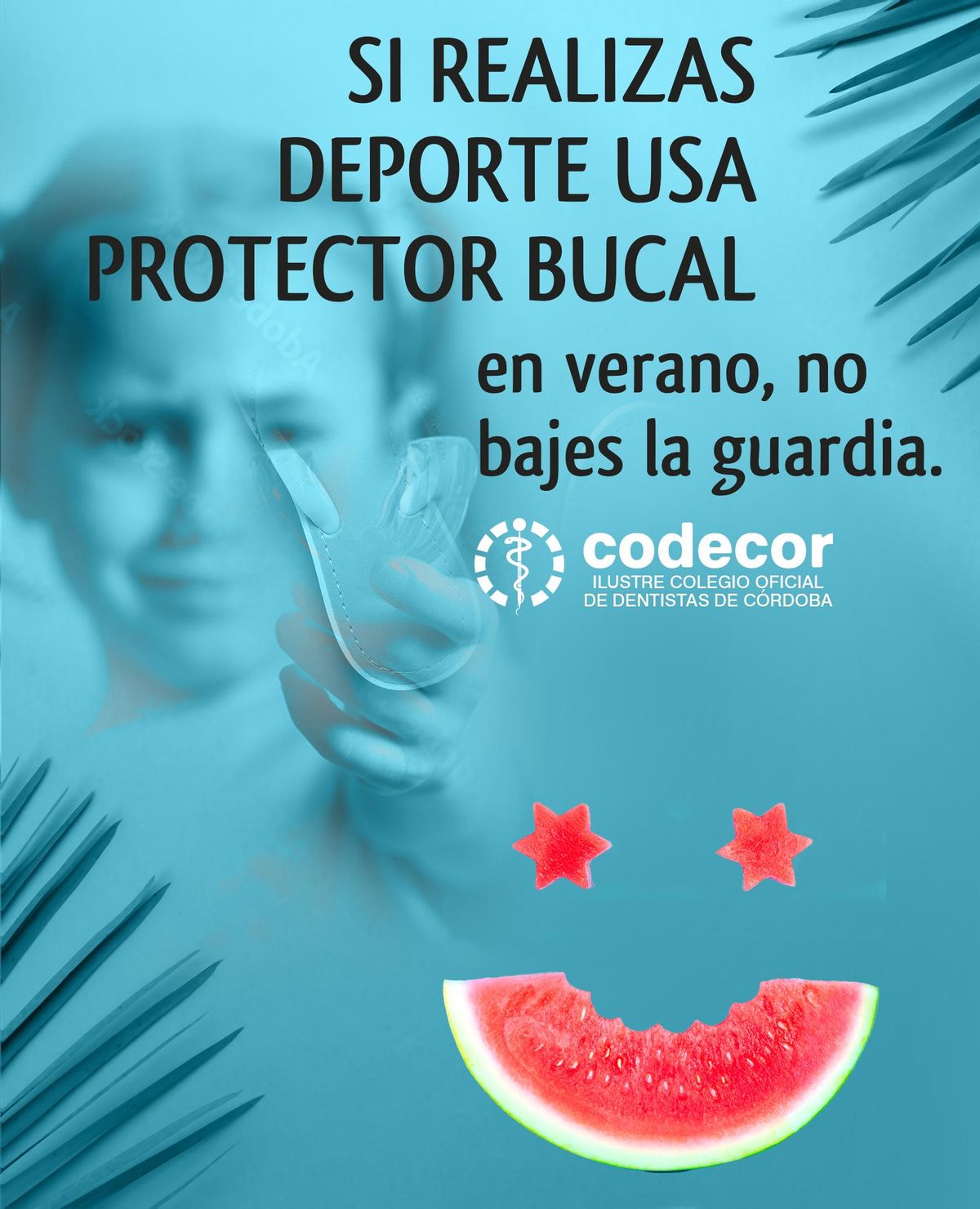 Se recomienda tener protección bucal mientras se realiza deporte.
