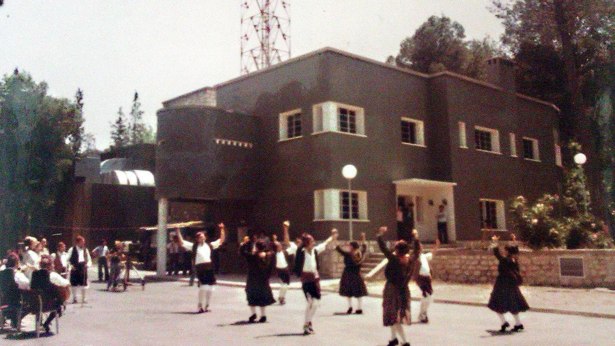 Inauguración jotera del centro de TVE en el paseo de los Ruiseñores en 1979, centro de torturas 40 años antes.