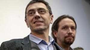 Juan Carlos Monedero y Pablo Iglesias, en una imagen de archivo.