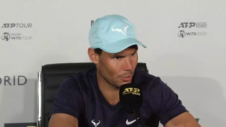 Nadal ve favorito a Alcaraz: "Mi realidad actual es diferente"