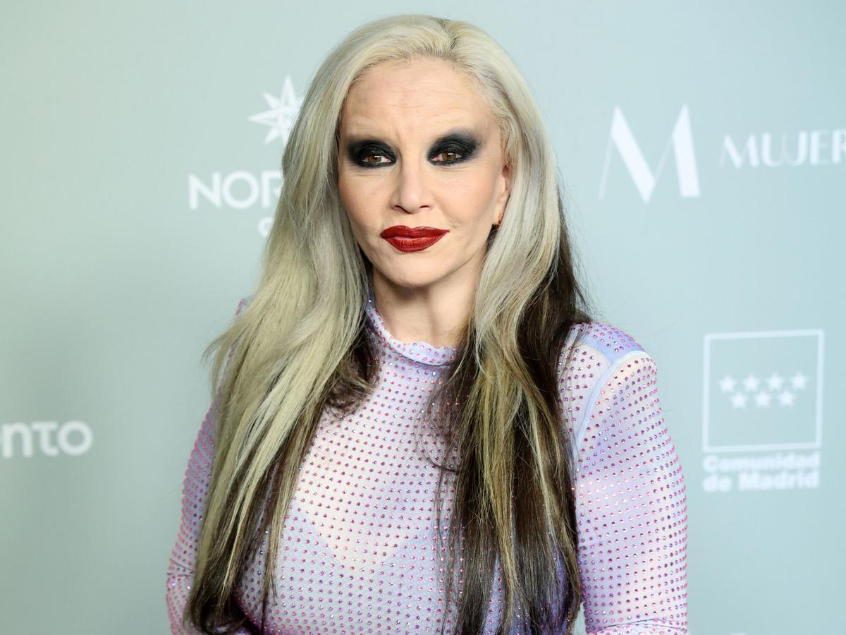 Alaska en la entrega de los Premios Mujerhoy 2024.