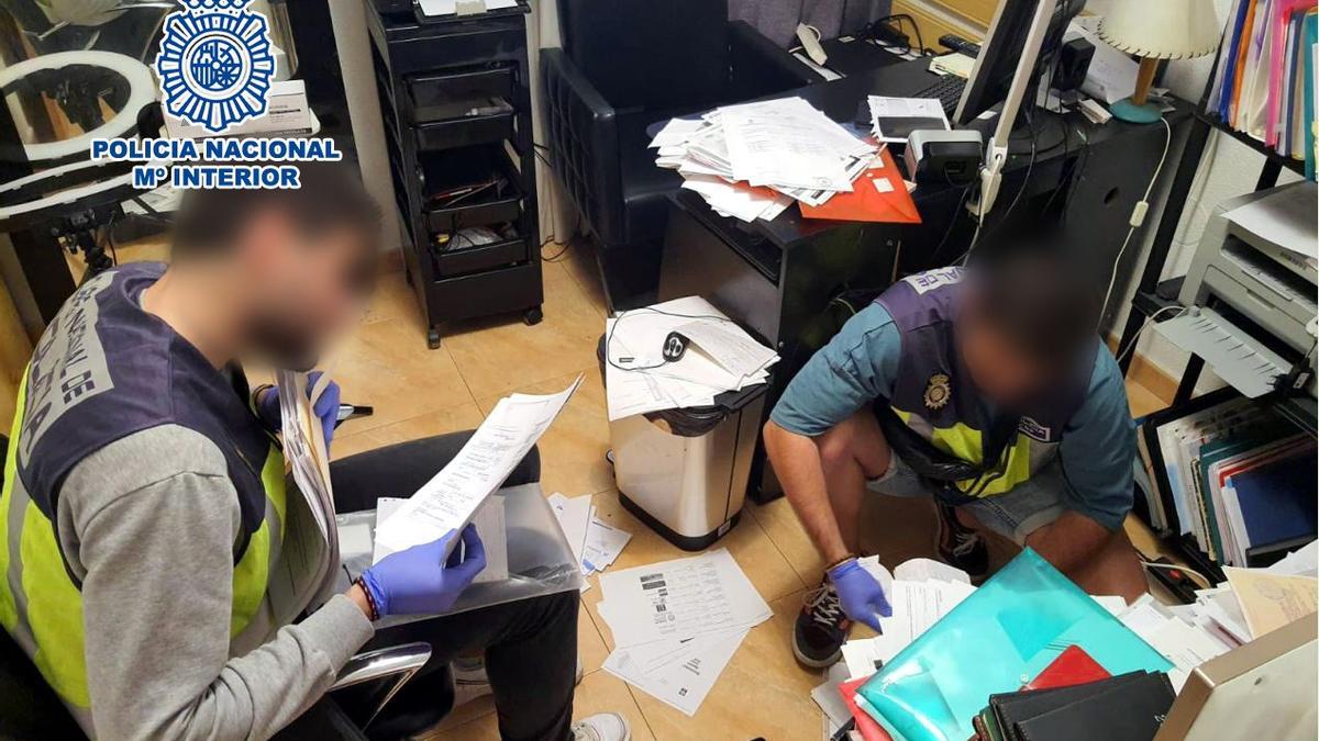 Imagen del registro de la Policía en Torrevieja.