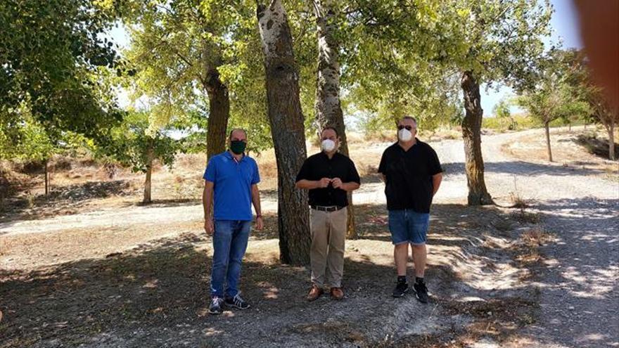 El municipio recibe la visita del director de gestión forestal