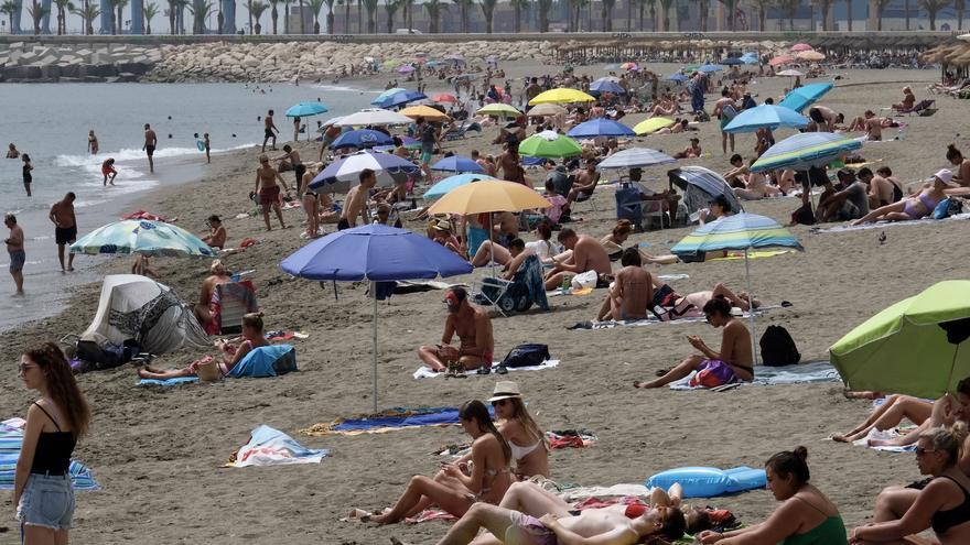 La lluvia será protagonista aún en Málaga