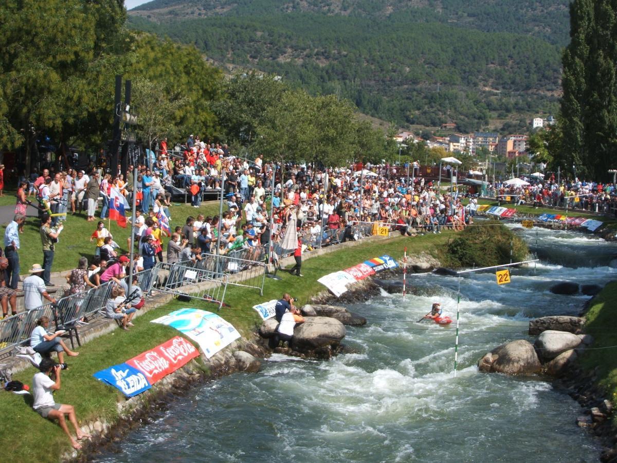 El Parc Olímpic del Segre en una jornada de competició
