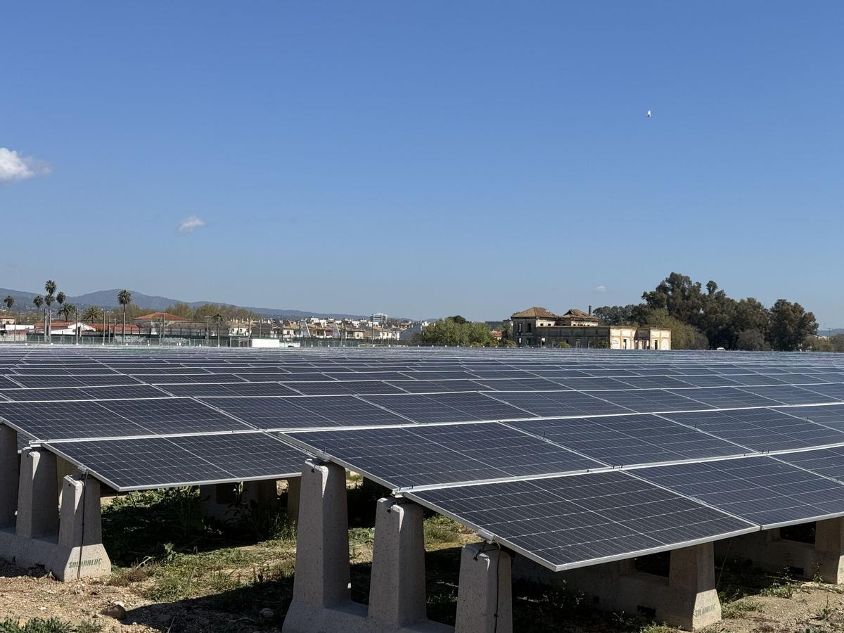 Imagen de archivo de una planta fotovoltaica, en este caso, de la empresa Cunext.