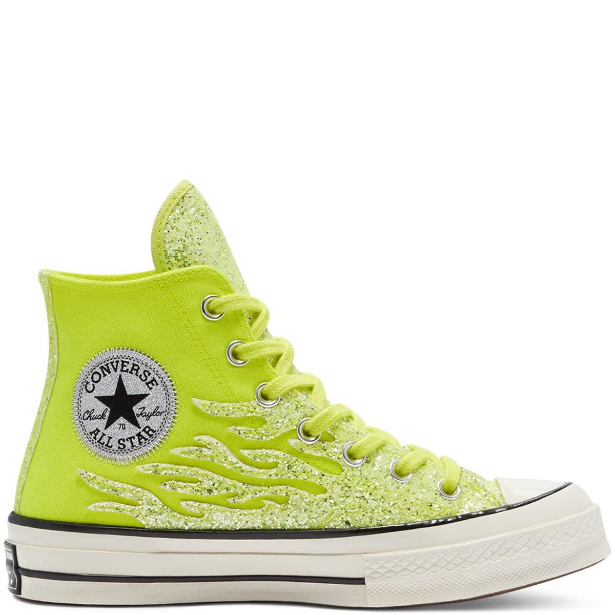 Glitter Shine Chuck 70 High Top para mujer