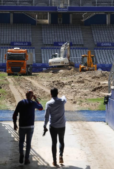 Obras en el Tartiere