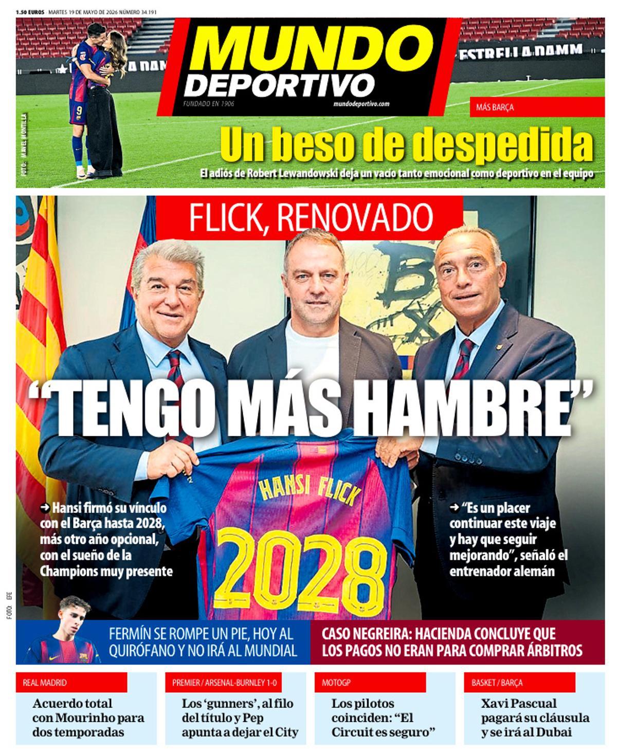 Las imágenes de las portadas de hoy