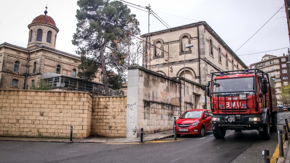 La residencia de Alcoy donde hubo el brote de fallecidos por covid.