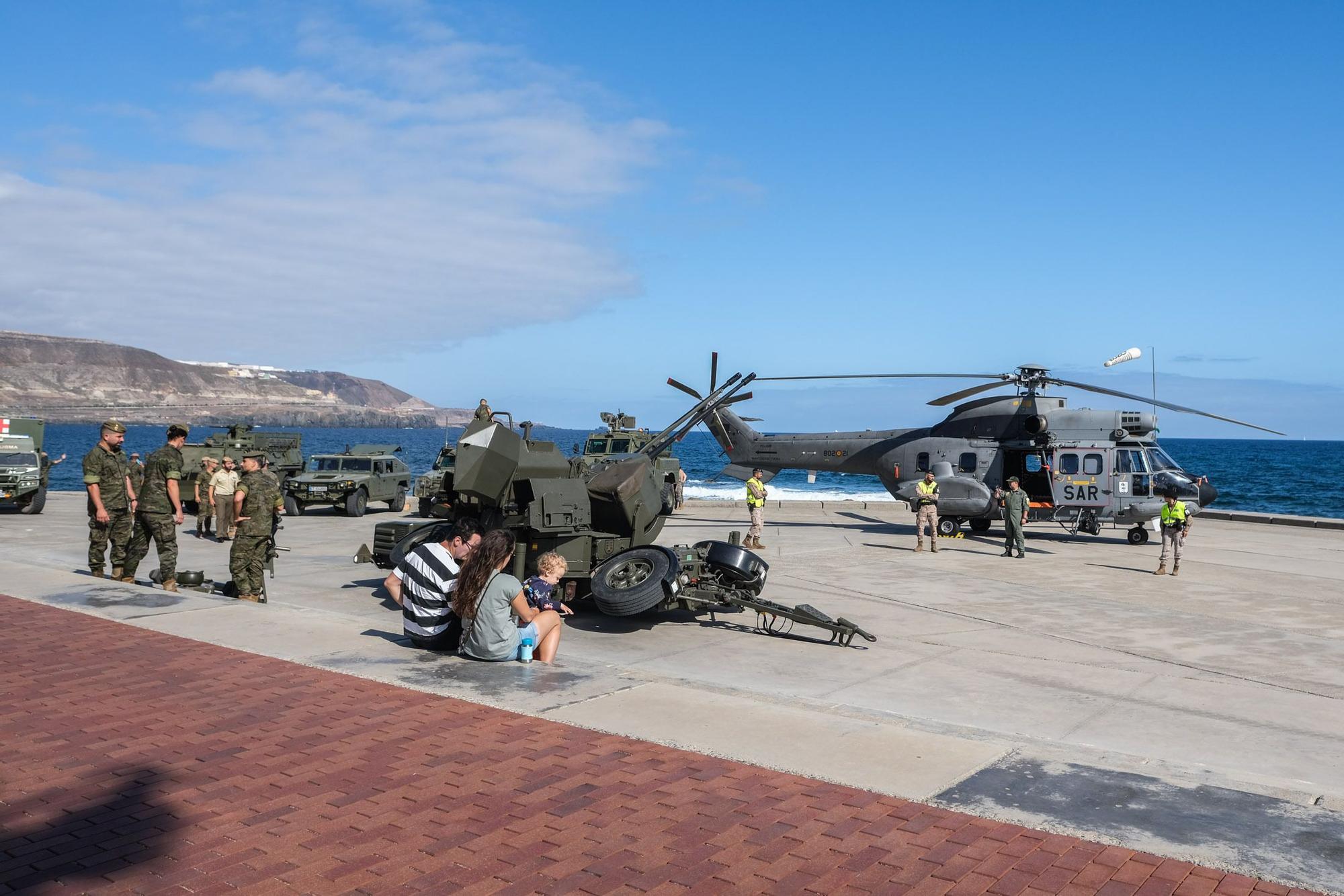 Celebración del Día de las Fuerzas Armadas en Las Palmas de Gran Canaria