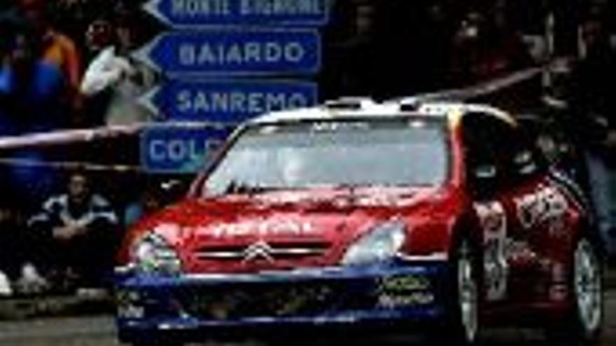 Carlos Sainz es cuarto en el Rally de San Remo