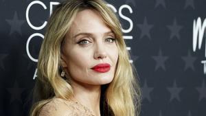 Angelina Jolie en los Critics Choice Awards el pasado febrero. 
