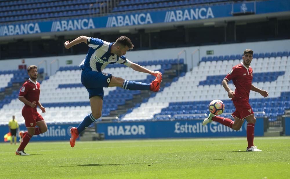 El Dépor juvenil cae y se queda fuera de la Copa