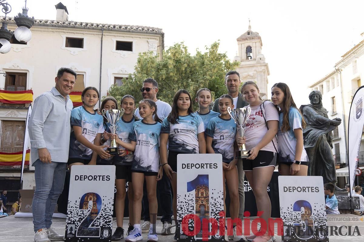 Clausura de las Escuelas Municipales Deportivas de Caravaca