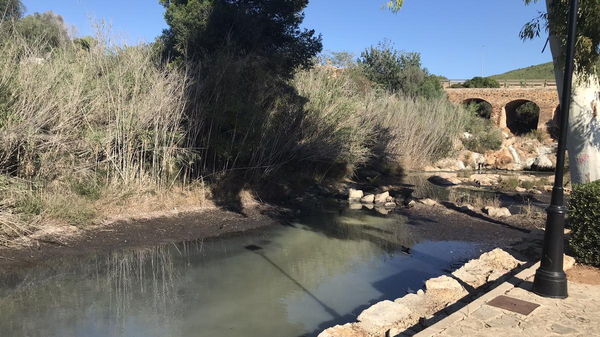 El río de Santa Eulària