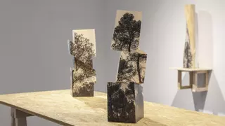 Un artista de Castellón 'conquista' Asturias con esculturas que desafían la percepción