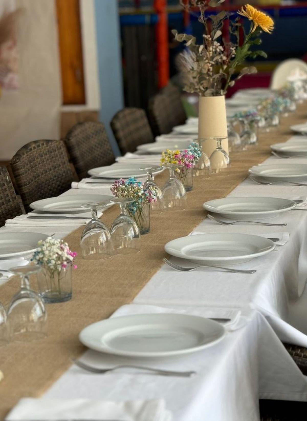 Un restaurante perfecto para celebrar.