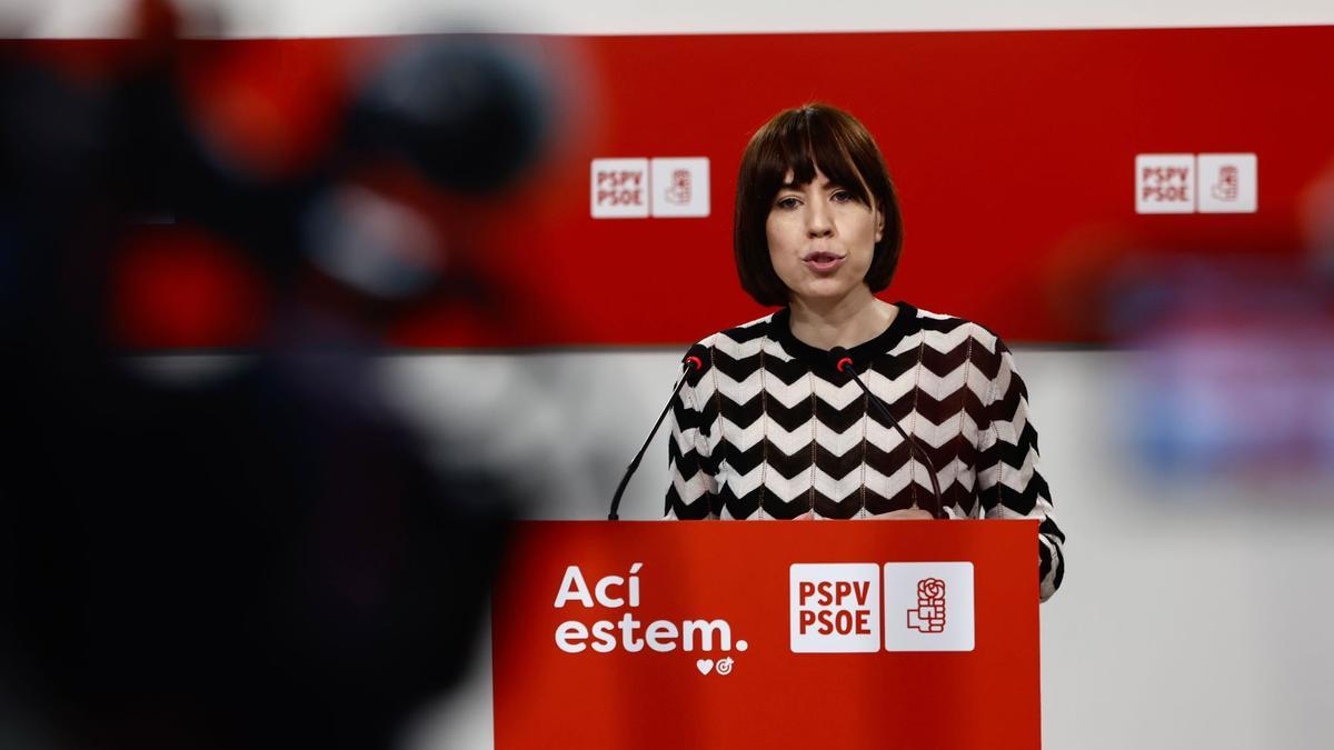 Diana Morant, tras la comparecencia ayer de Mazón en les Corts