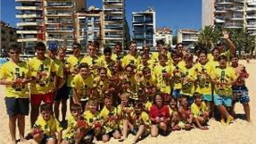 Els participants en la competició, tots junts.