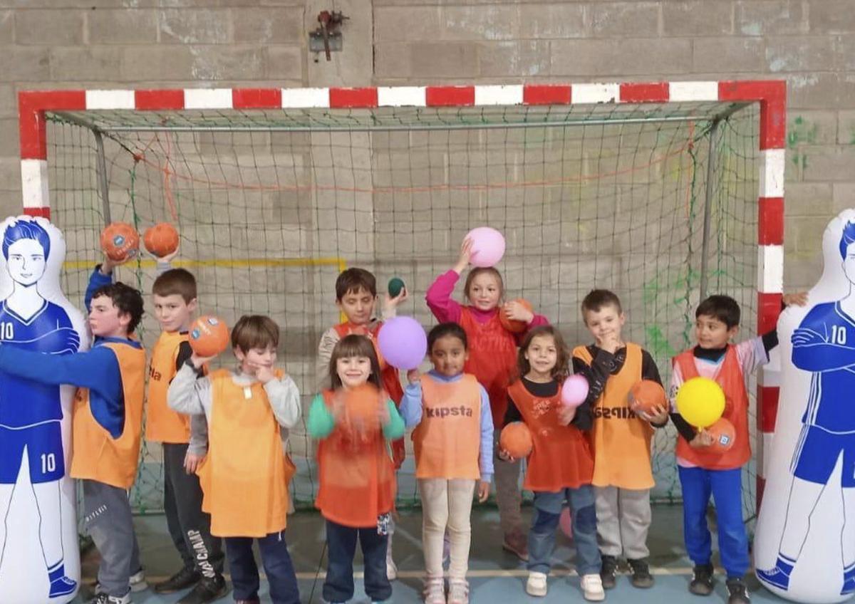 Equipo benjamín mixto.