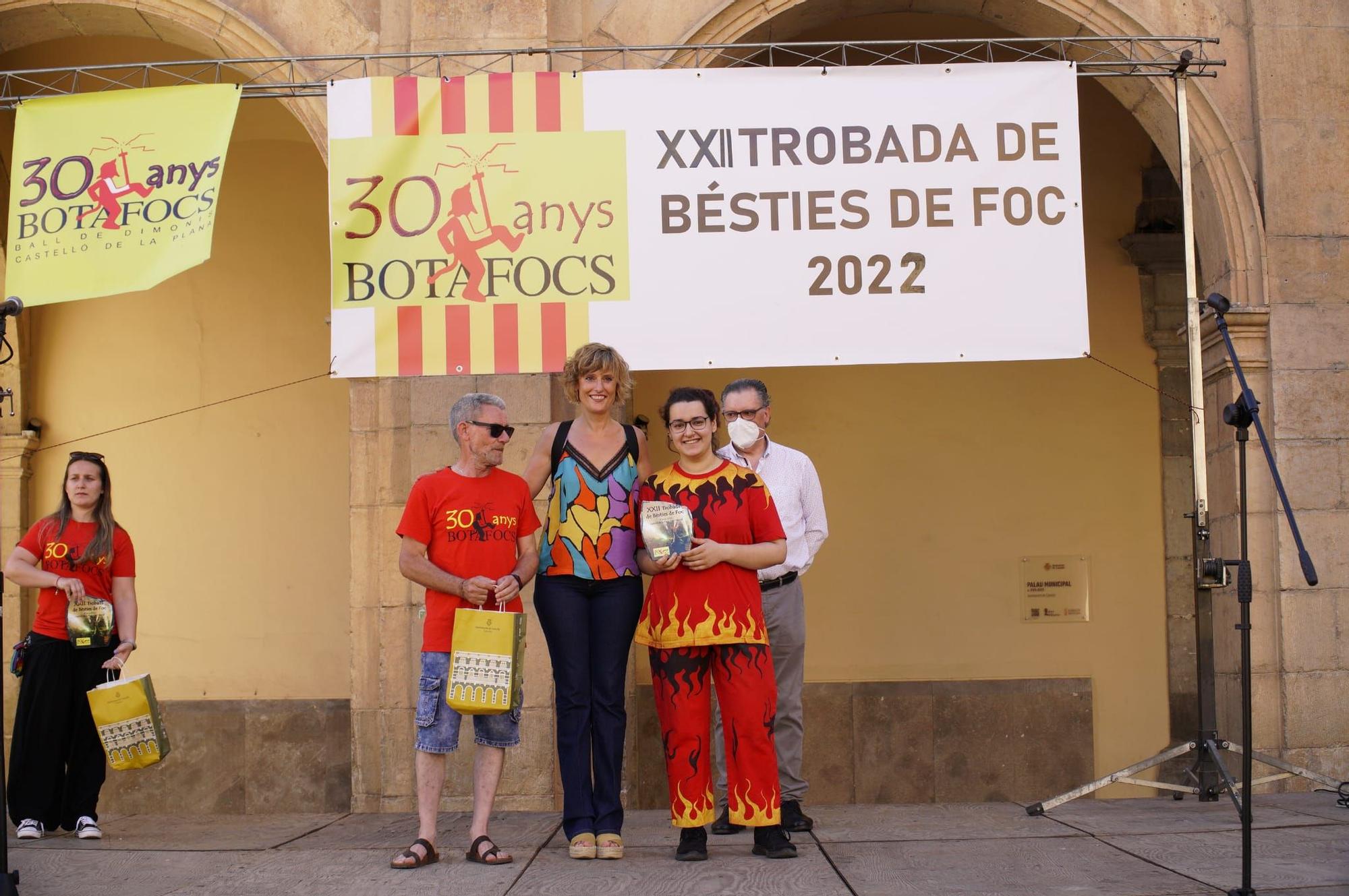 Castelló celebra la XXII Trobada de Bèsties de Foc