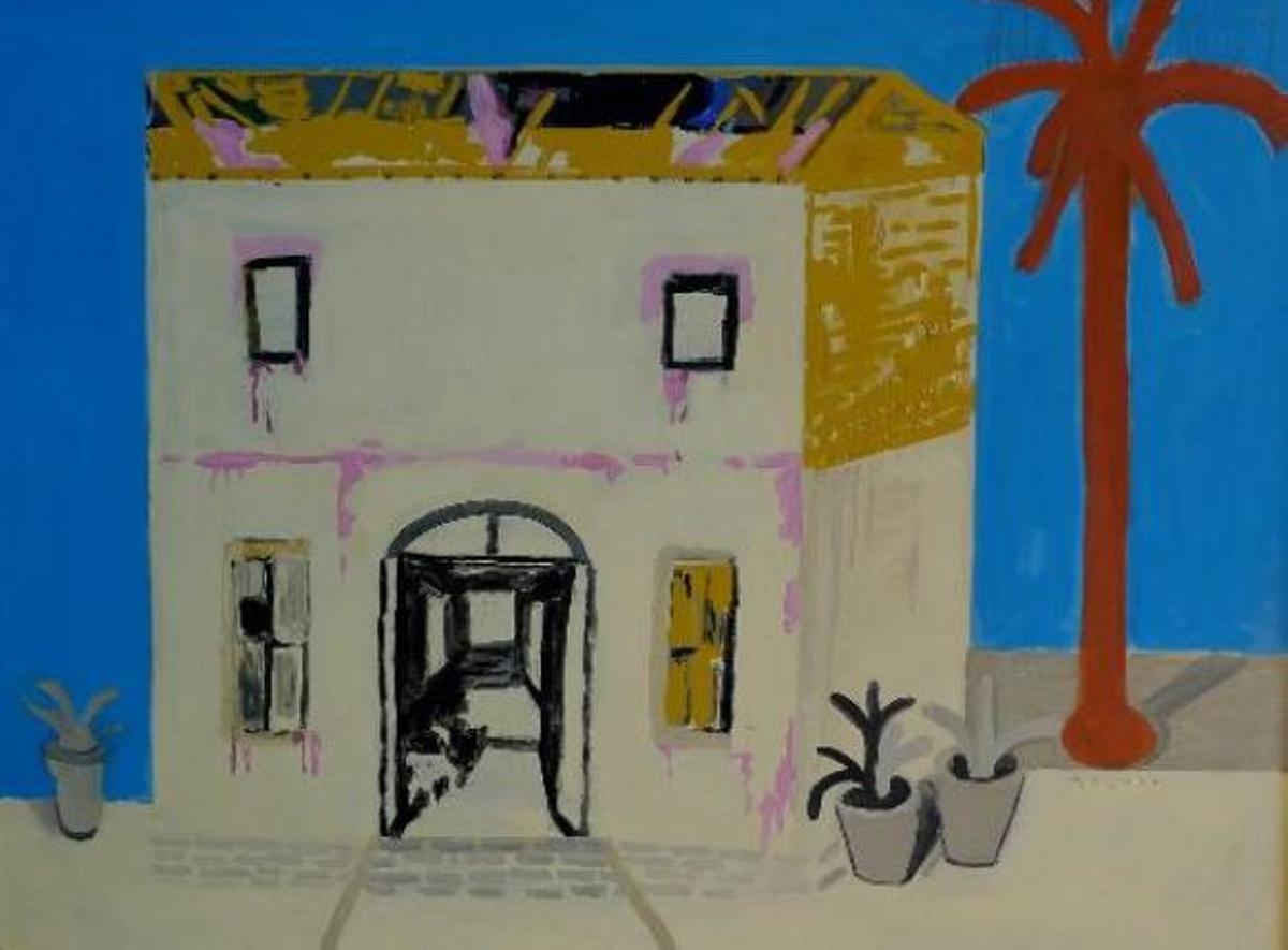 Una de las pinturas de Tornero.