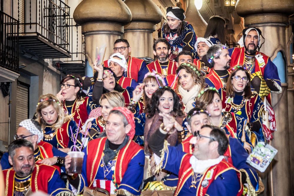 Animada Retreta en las Fiestas de Alcoy