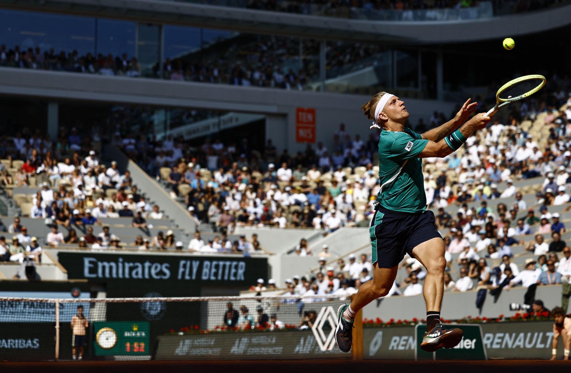 Novak Djokovic - Alejandro Davidovich, en la tercera ronda de Roland Garros 2023