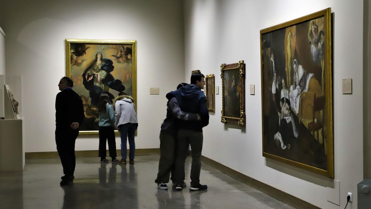Interior del Museo de Bellas Artes de Córdoba.