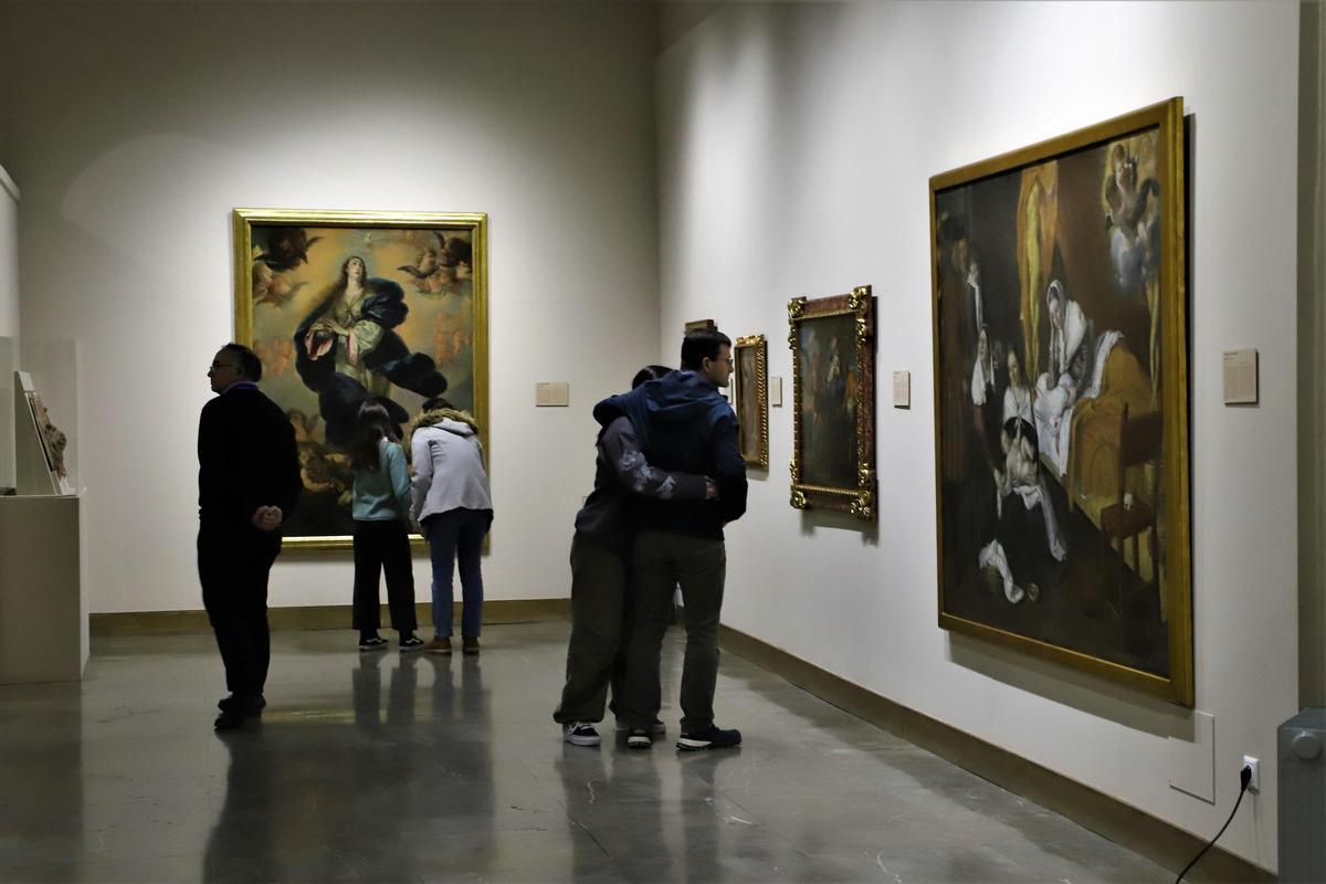 Interior del Museo Bellas Artes de Córdoba.