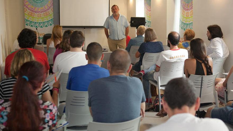 Pablo Carbonell, en los cursos de verano de la UMA en Marbella.