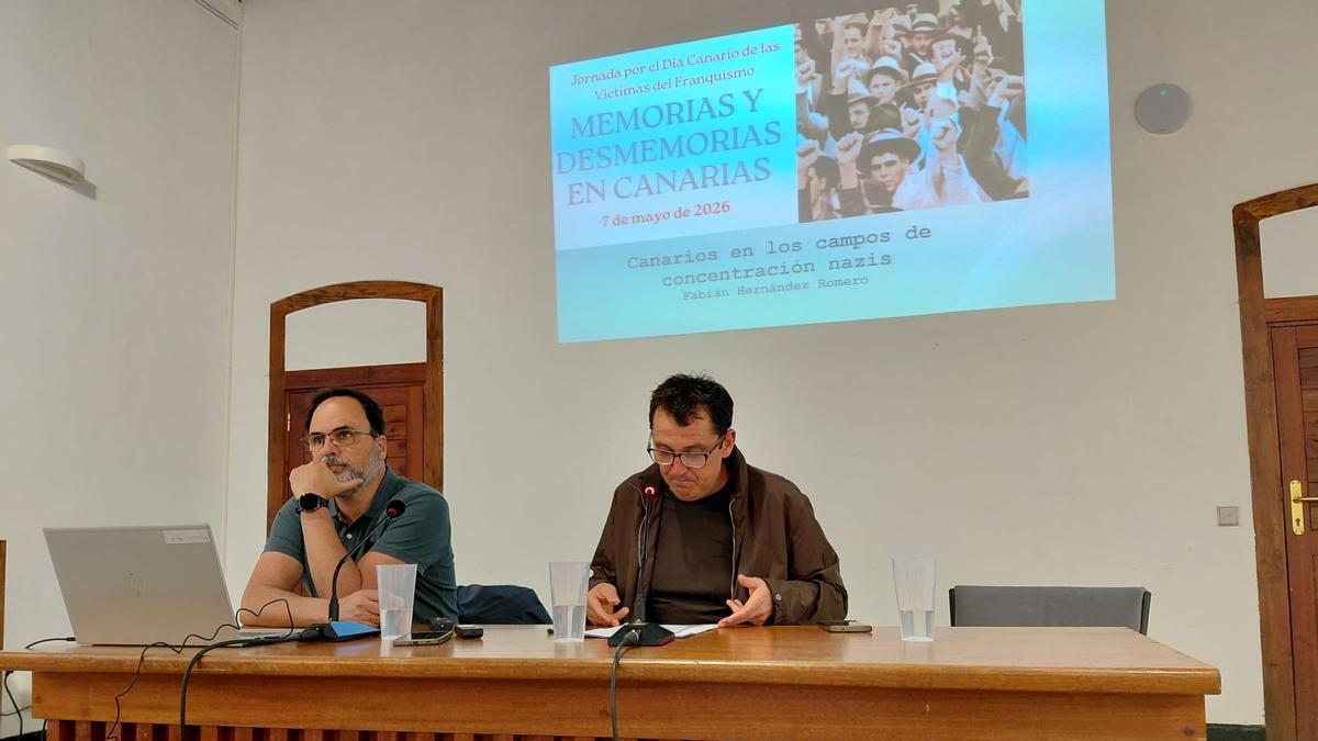 Jornada sobre el franquismo en La Laguna.