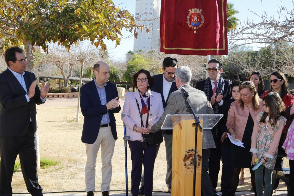 Un parque como homenaje a Manuel Peláez