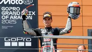 David Muñoz logra su primera victoria en Moto3