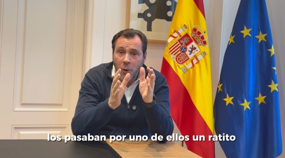 Óscar Puente analiza la situación del arreglo de la línea de Alta Velocidad  entre Málaga y Madrid