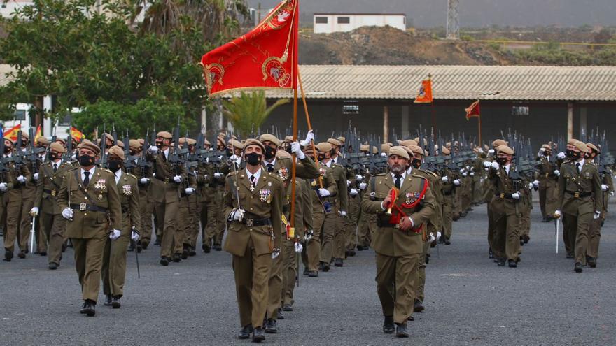 El Ejército celebra el decimocuarto aniversario de la Brigada Canarias XVI