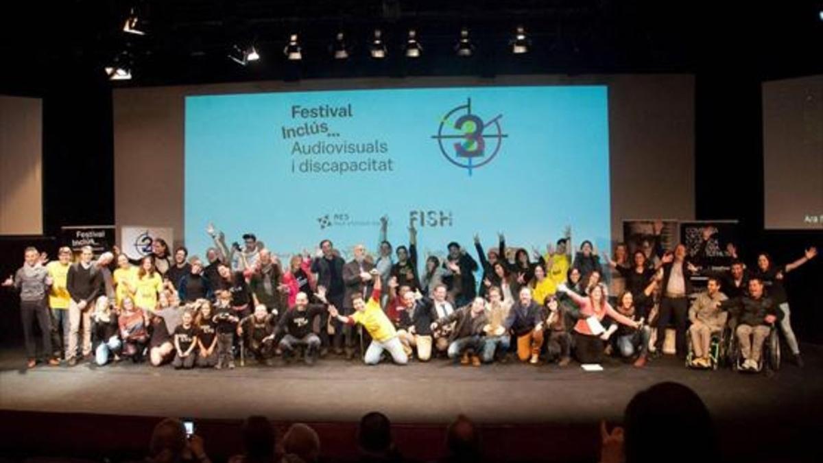 El festival de cine y discapacidad, 'Inclús', en su edición del 2015.
