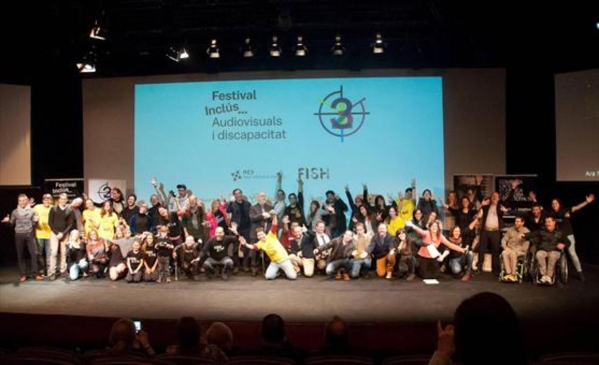 El festival de cine i discapacitat, ’Inclús’, en l’edició del 2015.