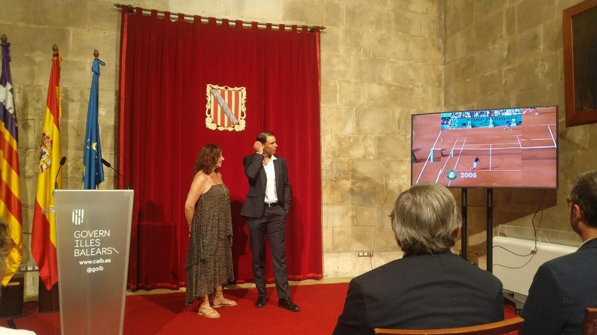 Acto de reconocimiento del Govern a Rafa Nadal