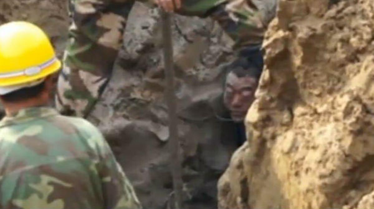 L’operari va salvar la seva vida de miracle.