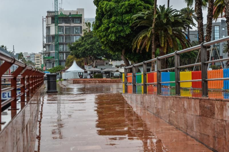 Lluvia en Las Palmas de Gran Canaria (04/02/2021)