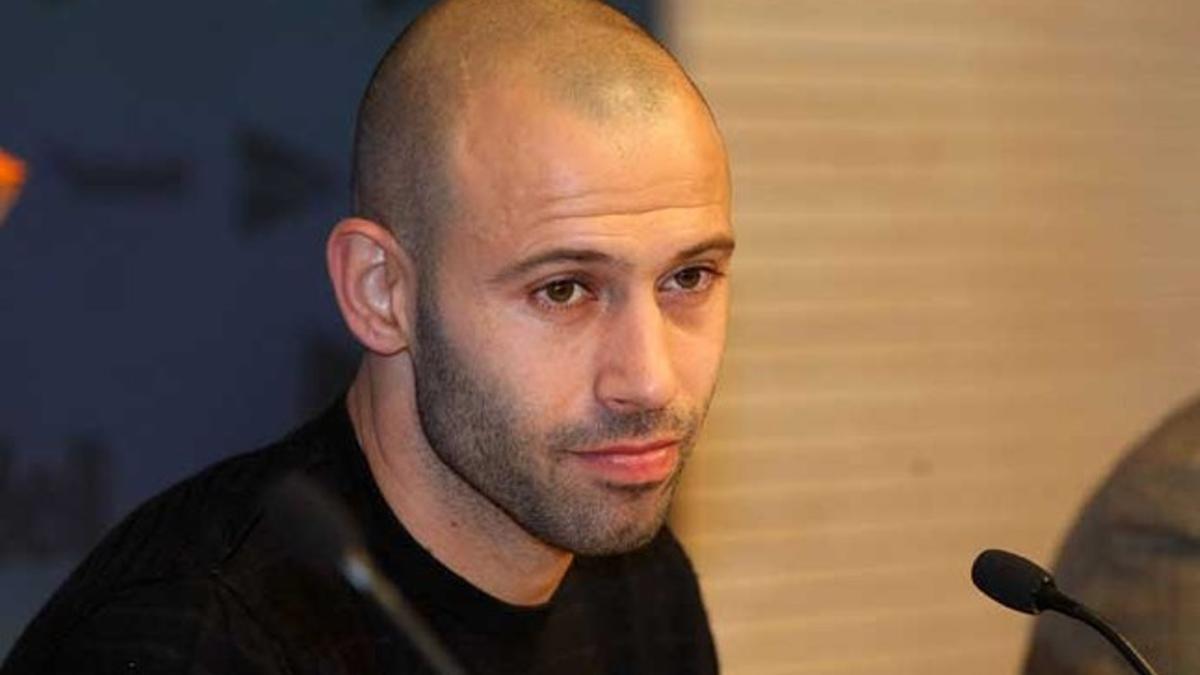 Javier Mascherano, jugador del FC Barcelona