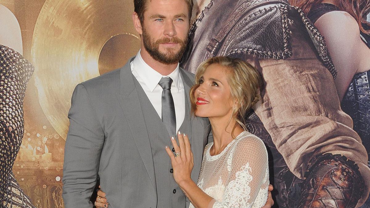 Elsa Pataky y Chris Hemsworth.