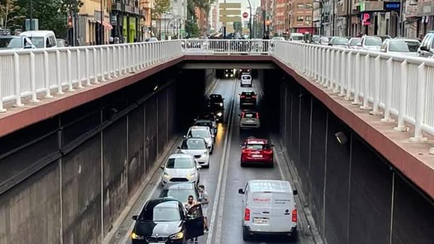 El túnel de Pérez Galdós que los vecinos piden suprimir