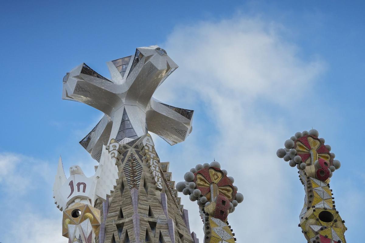 Les imatges de l'acte cloenda de la visita del Papa a la Sagrada Família