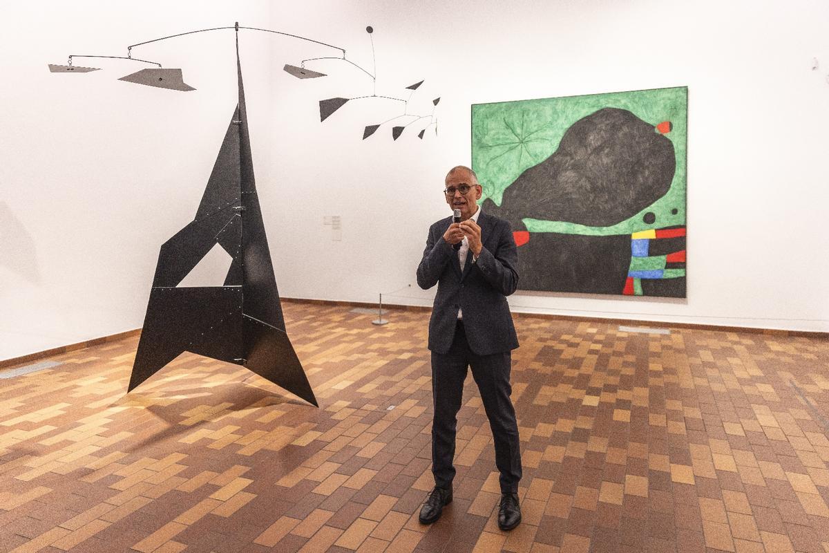 Marko Daniel, un dels comissaris de "Miró i els Estats Units"